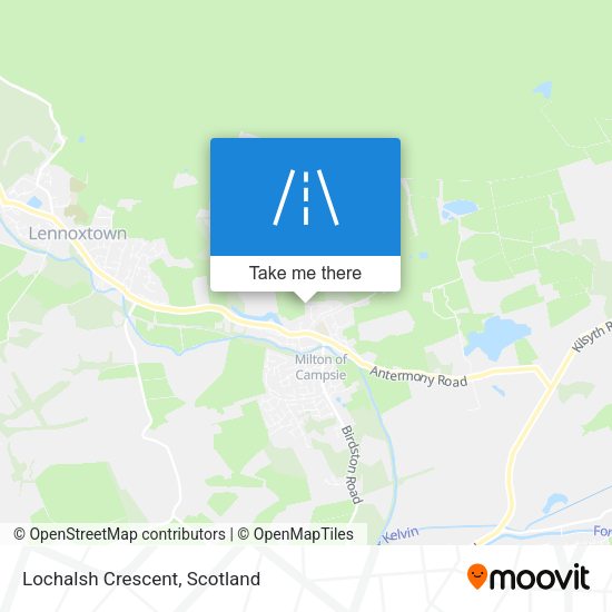 Lochalsh Crescent map