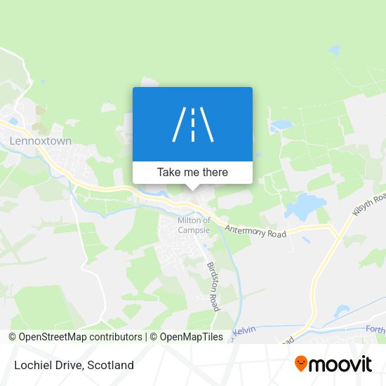 Lochiel Drive map