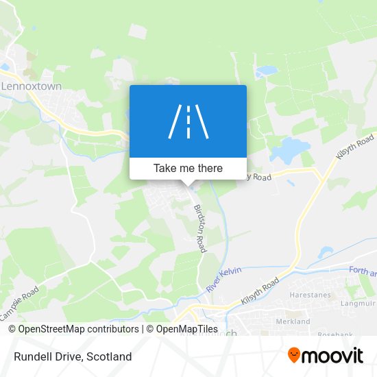 Rundell Drive map