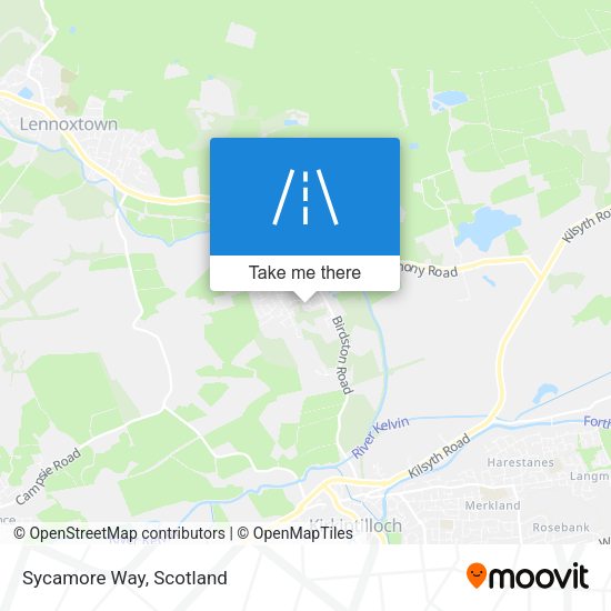 Sycamore Way map