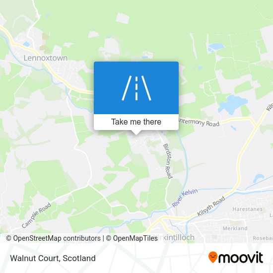 Walnut Court map