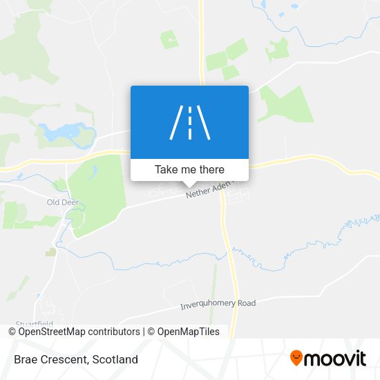Brae Crescent map