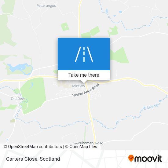 Carters Close map