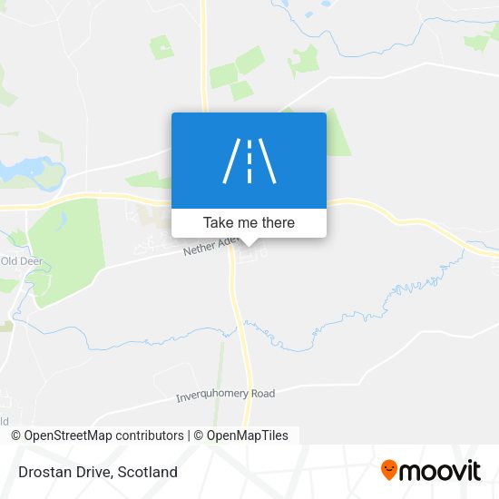Drostan Drive map