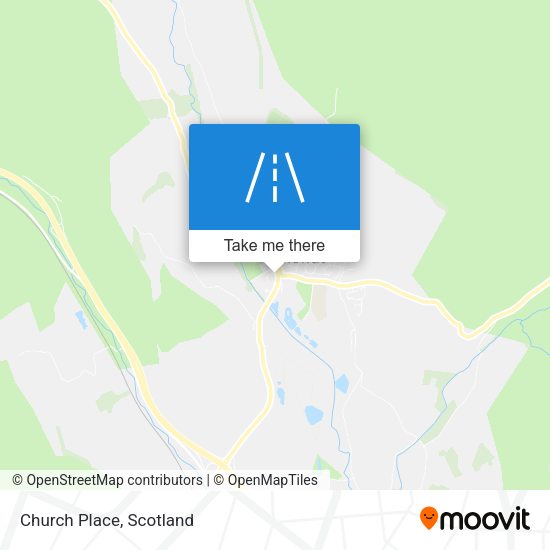 Church Place map