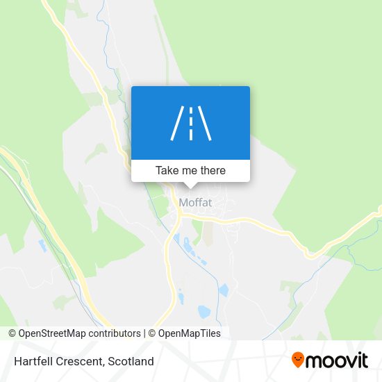 Hartfell Crescent map