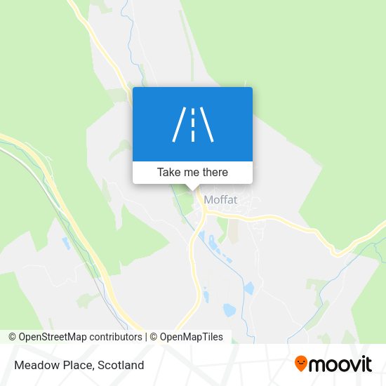 Meadow Place map