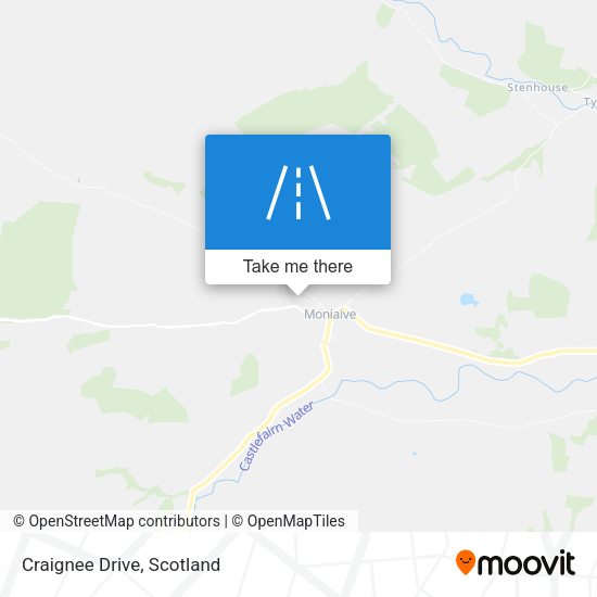 Craignee Drive map