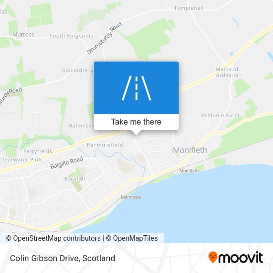 Colin Gibson Drive map