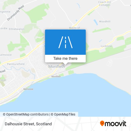 Dalhousie Street map