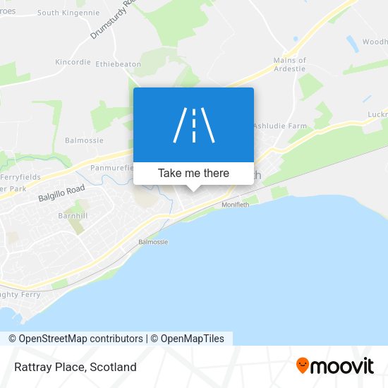 Rattray Place map