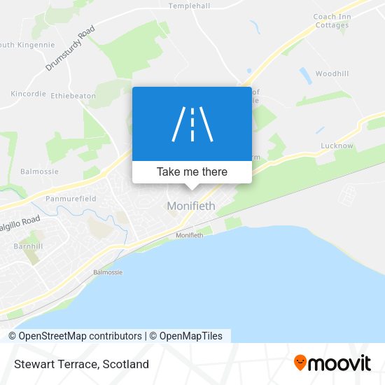 Stewart Terrace map