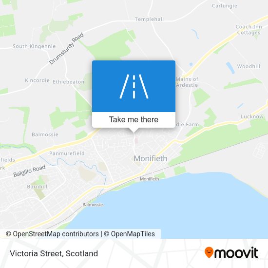 Victoria Street map