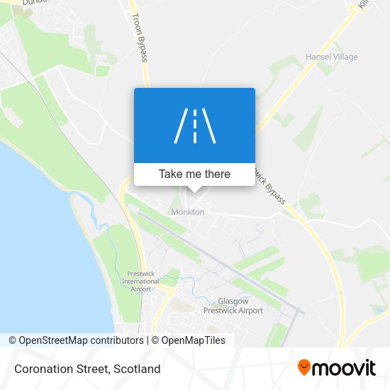 Coronation Street map