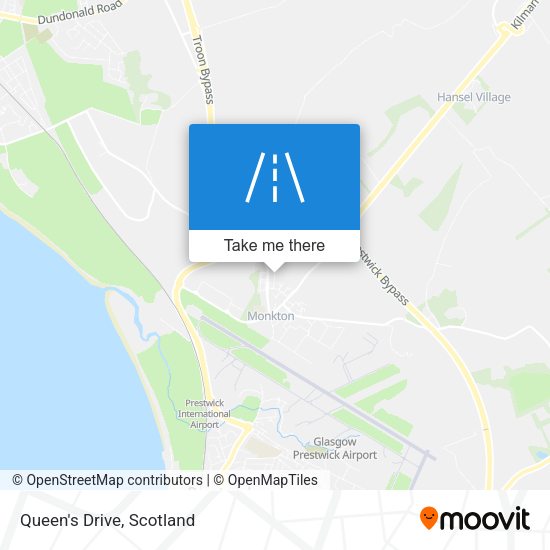 Queen's Drive map