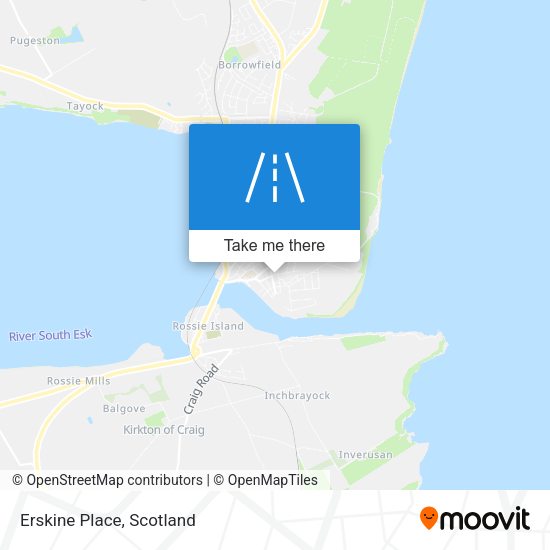 Erskine Place map