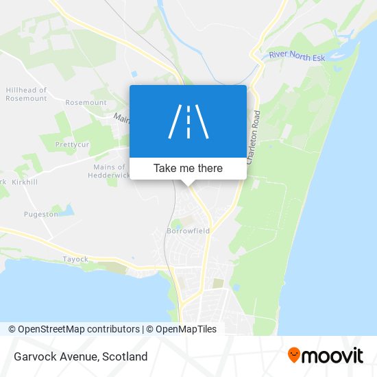 Garvock Avenue map