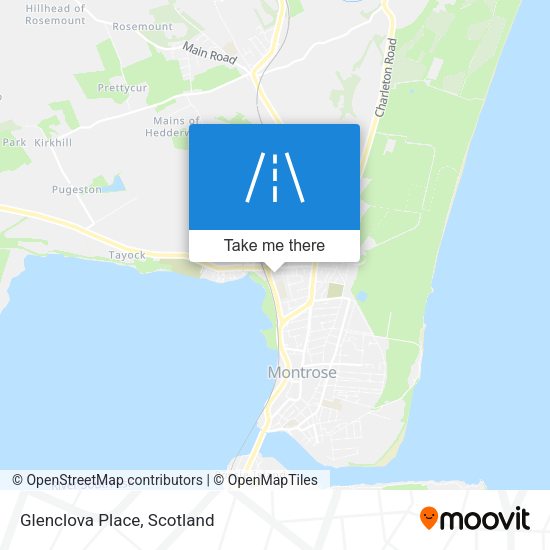 Glenclova Place map