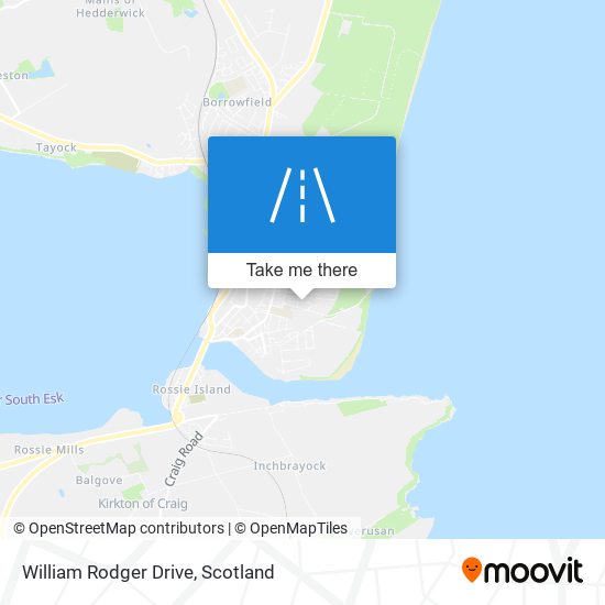 William Rodger Drive map