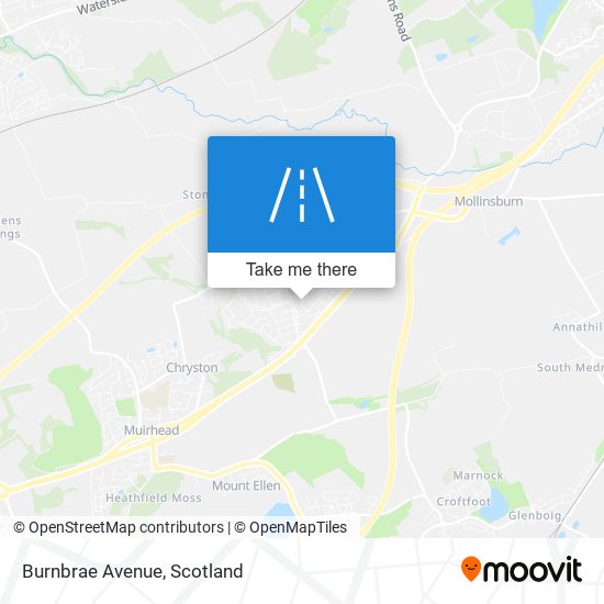 Burnbrae Avenue map