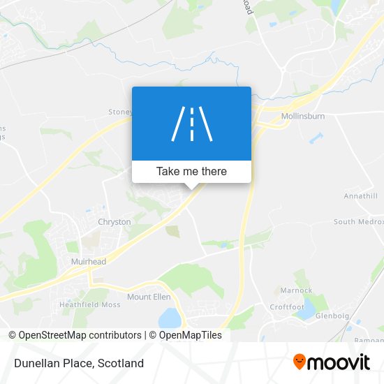 Dunellan Place map