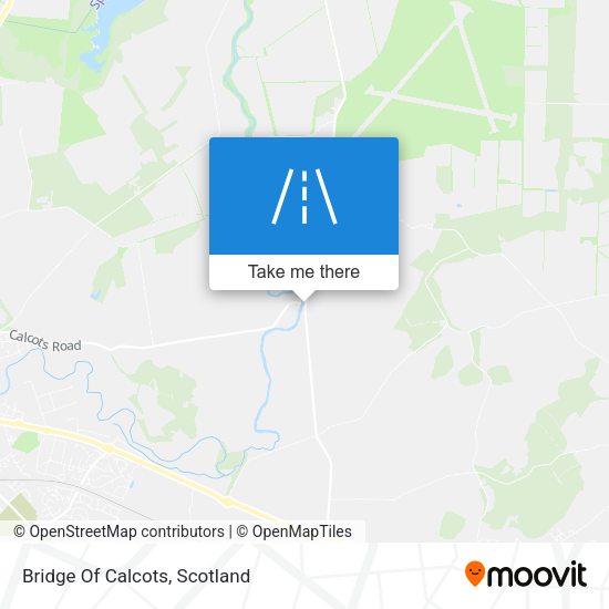 Bridge Of Calcots map