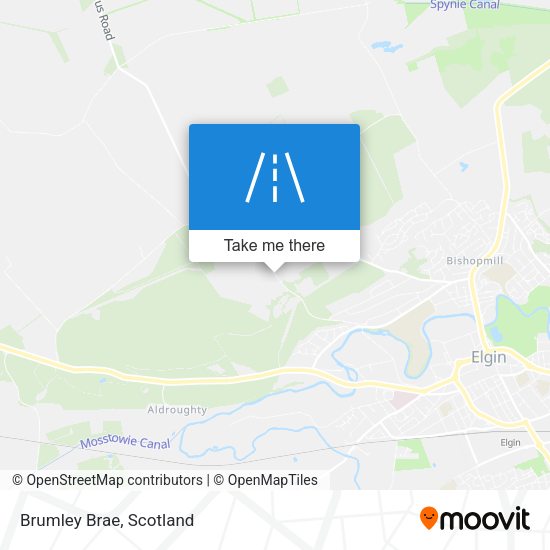 Brumley Brae map