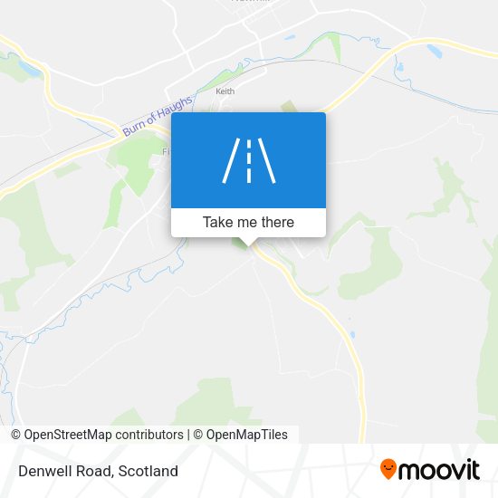 Denwell Road map