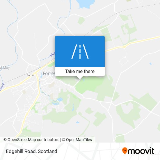 Edgehill Road map