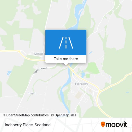 Inchberry Place map