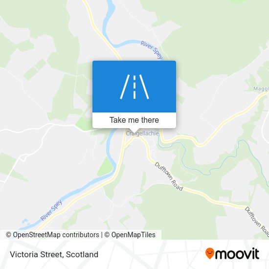 Victoria Street map