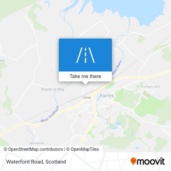 Waterford Road map