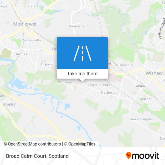 Broad Cairn Court map