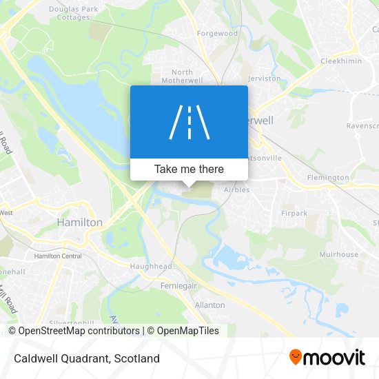 Caldwell Quadrant map