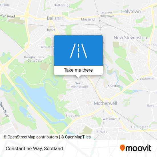 Constantine Way map