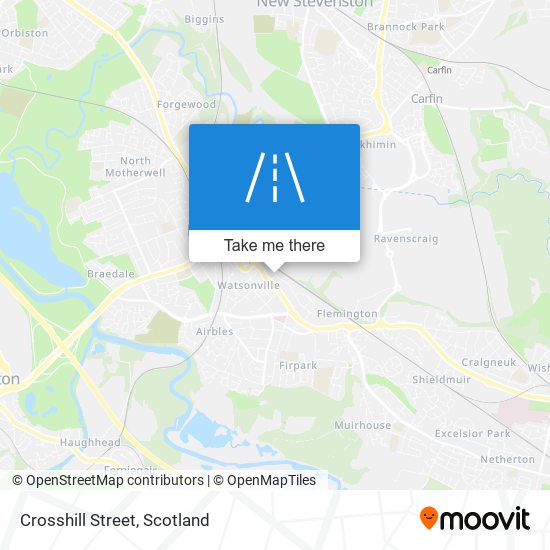 Crosshill Street map