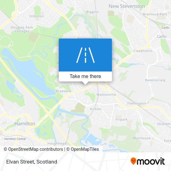 Elvan Street map
