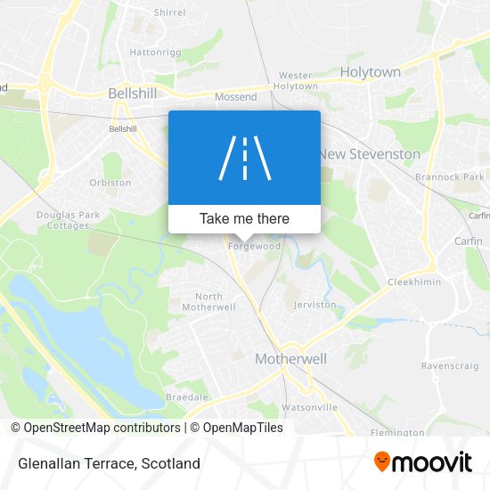 Glenallan Terrace map