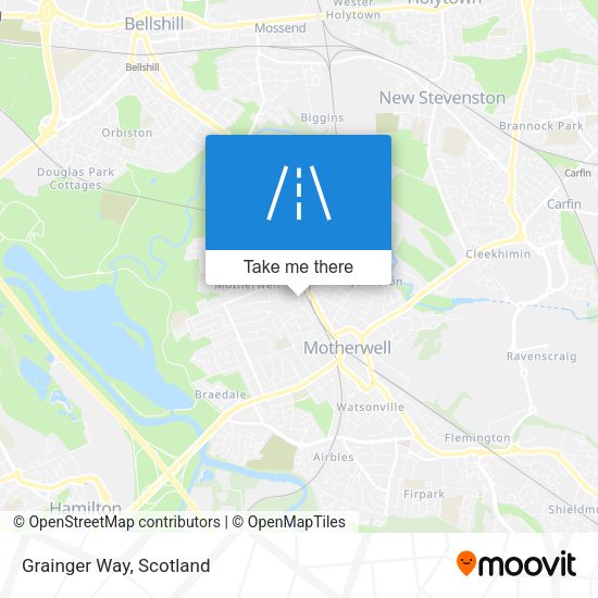 Grainger Way map