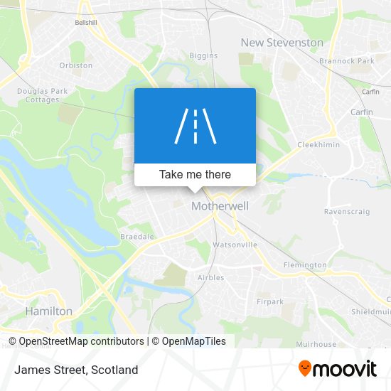James Street map