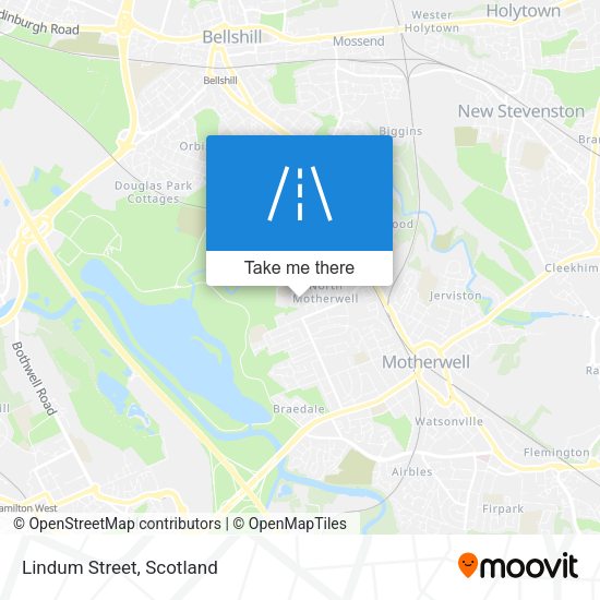 Lindum Street map