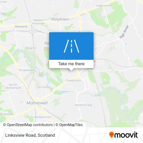 Linksview Road map