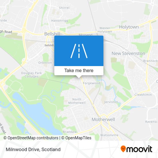 Milnwood Drive map