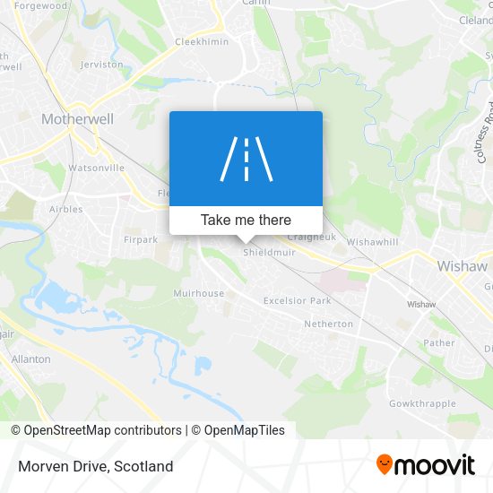 Morven Drive map