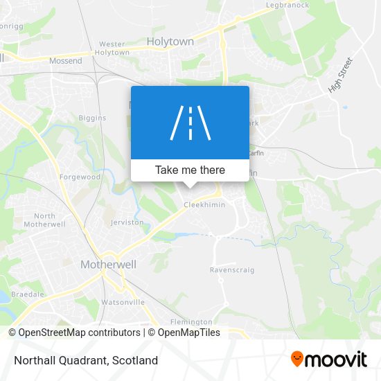 Northall Quadrant map