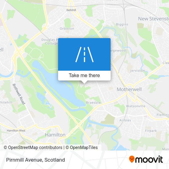 Pirnmill Avenue map