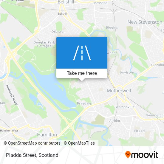 Pladda Street map