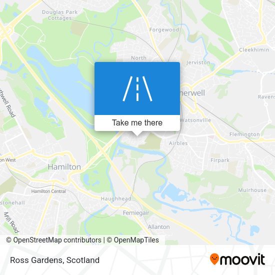 Ross Gardens map