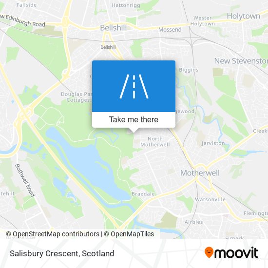 Salisbury Crescent map