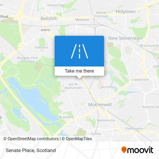 Senate Place map